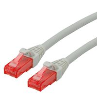 ROLINE Patchkabel Cat.6 UTP, Component Level, LSOH, grau, 10 m