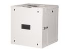 ROLINE 19-Zoll Wandgehäuse Pro 12 HE, 600x600 BxT zweiteilig schwenkbar grau
