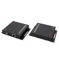 ROLINE HDMI Verlängerung, über IP, 4K30Hz, 120m, mit IR