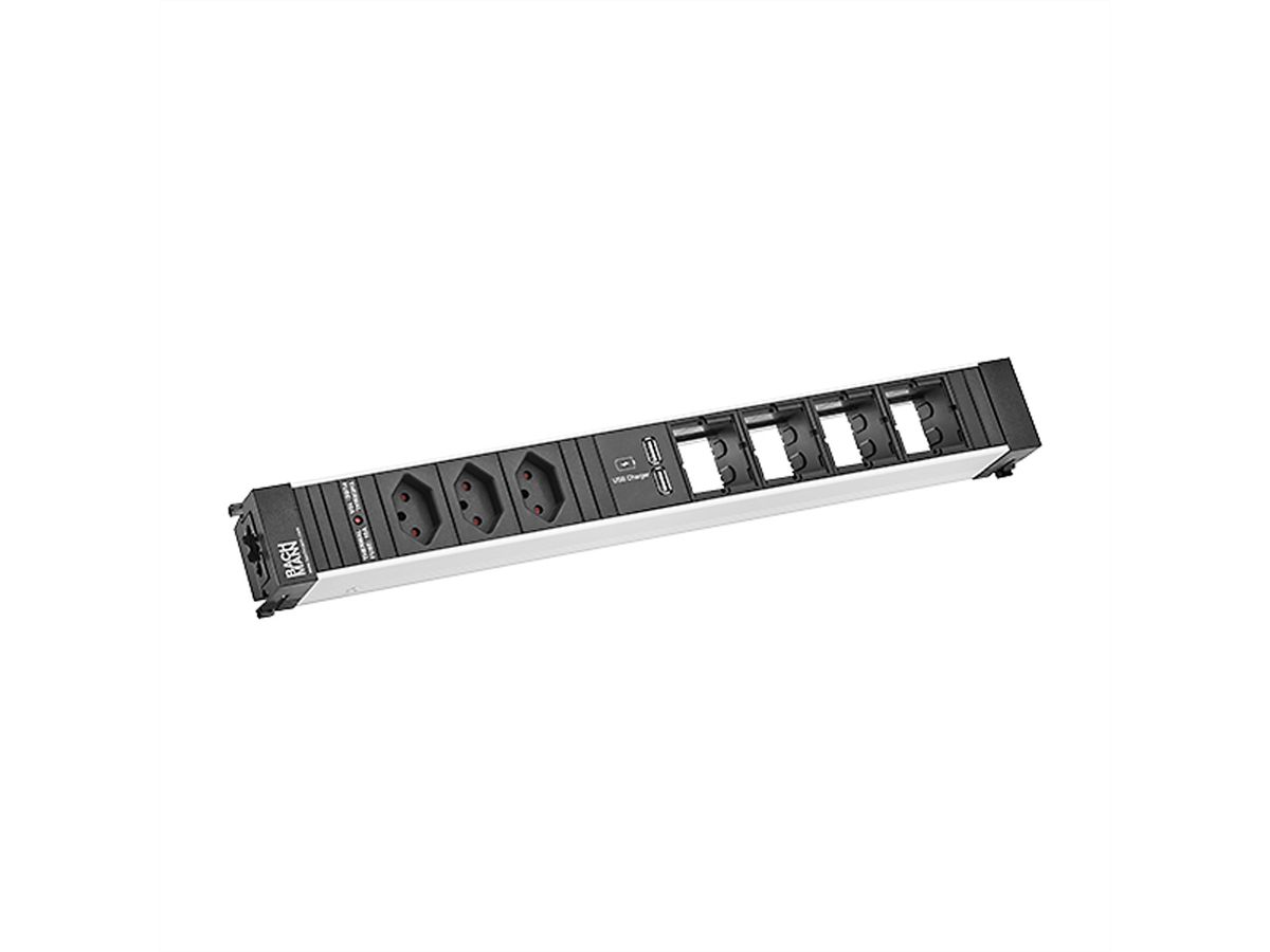 BACHMANN CONFERENCE 3xCH USB Chargr 4xCM, Strom GST18i3 Schweiz