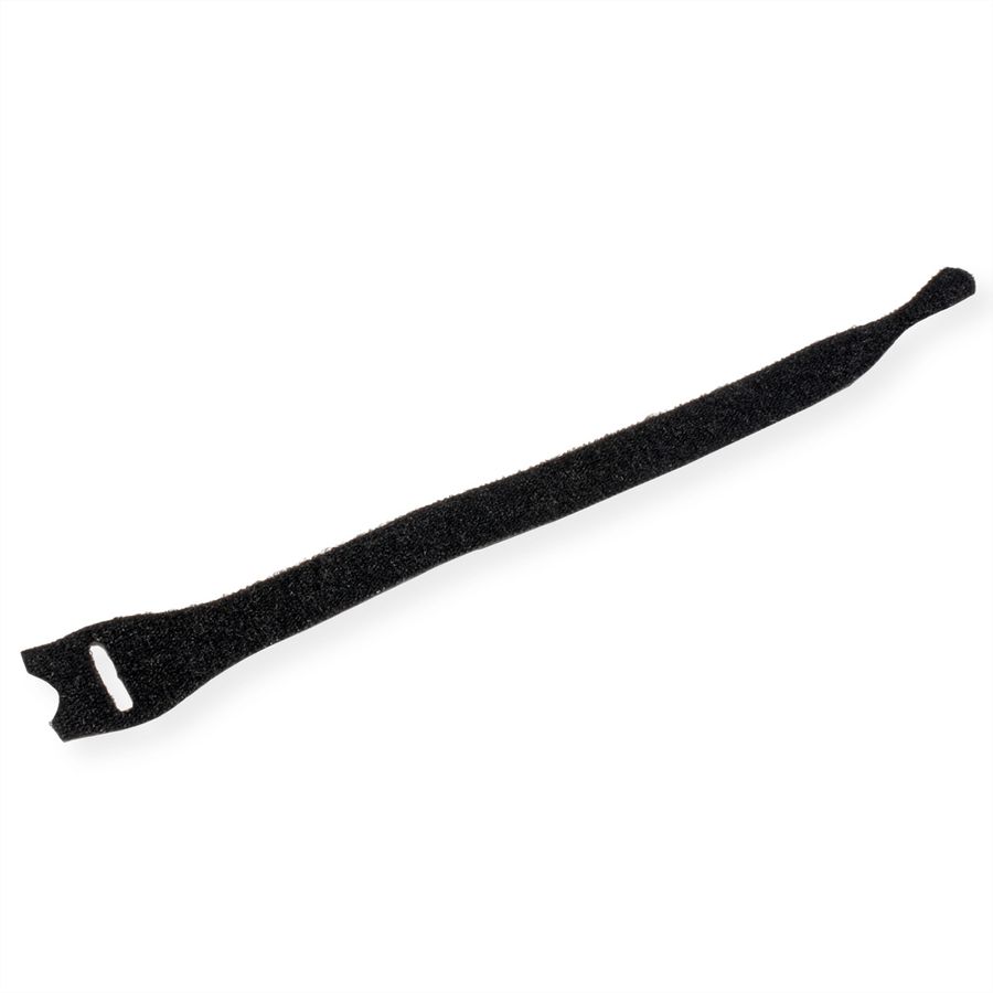 VELCRO® ONE-WRAP® Wiederverwendbare Klettstreifen, ONE-WRAP® Streifen 12mm x 20cm x 6 Schwarz