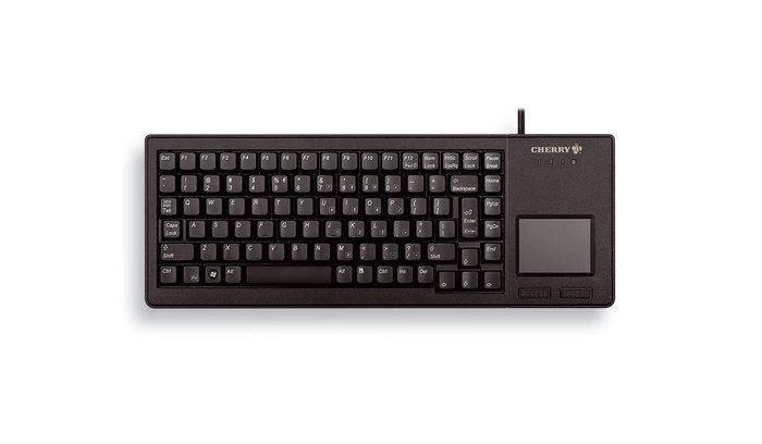 CHERRY XS Touchpad Tastatur USB QWERTY US Englisch Schwarz