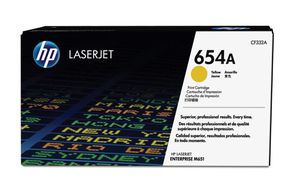 HP 654A Gelb Original LaserJet Tonerkartusche