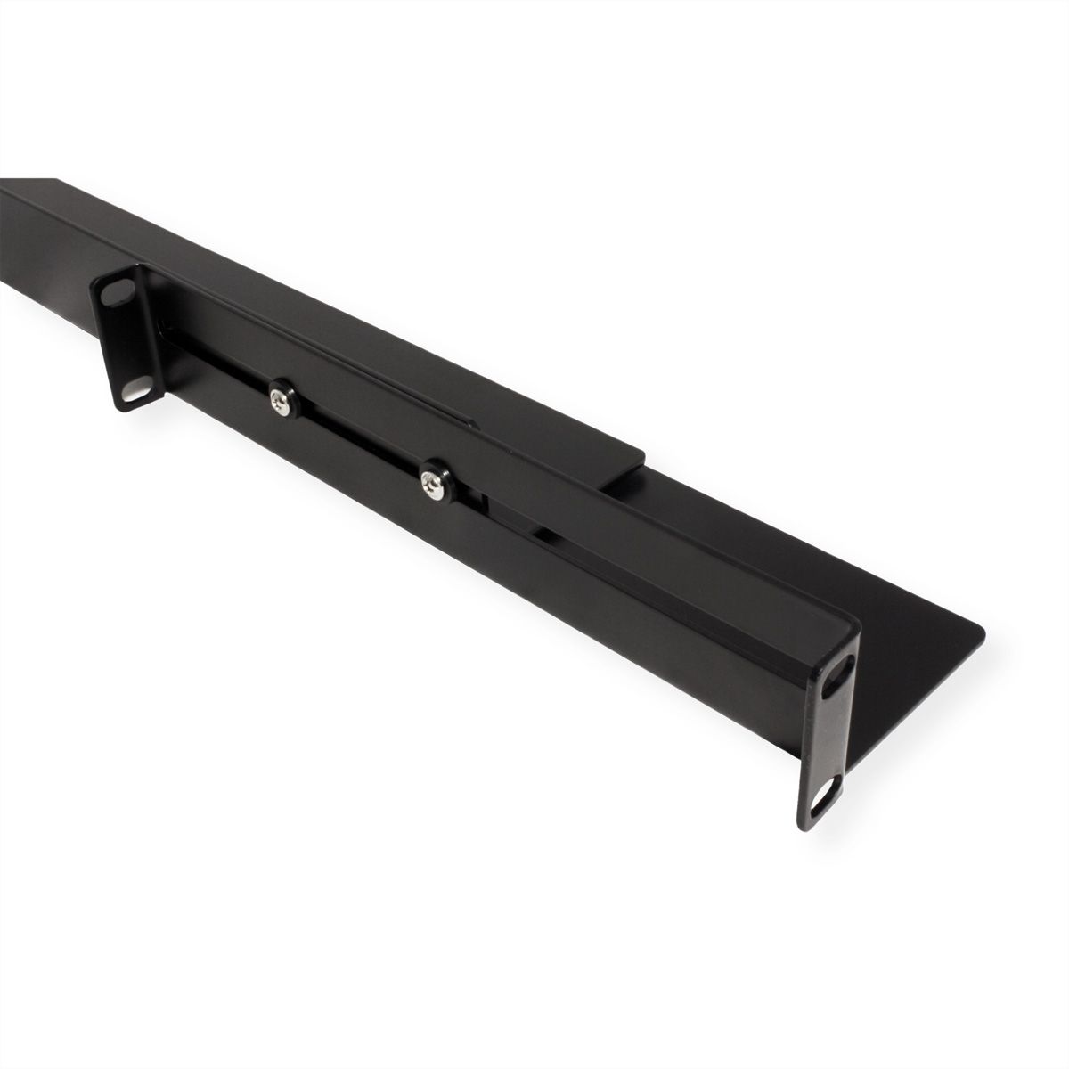 VALUE Gleitschienen, 1 Paar, tiefenvariabel 610-935 mm, schwarz
