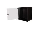 ROLINE 19-Zoll Wandgehäuse Basic 12 HE, 540x400 BxT Bausatz schwarz