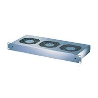 SCHROFF 19" Umlüfter, 3 Ventilatoren, 1 HE - UMLUEFTER 19"O.SCH. 24V