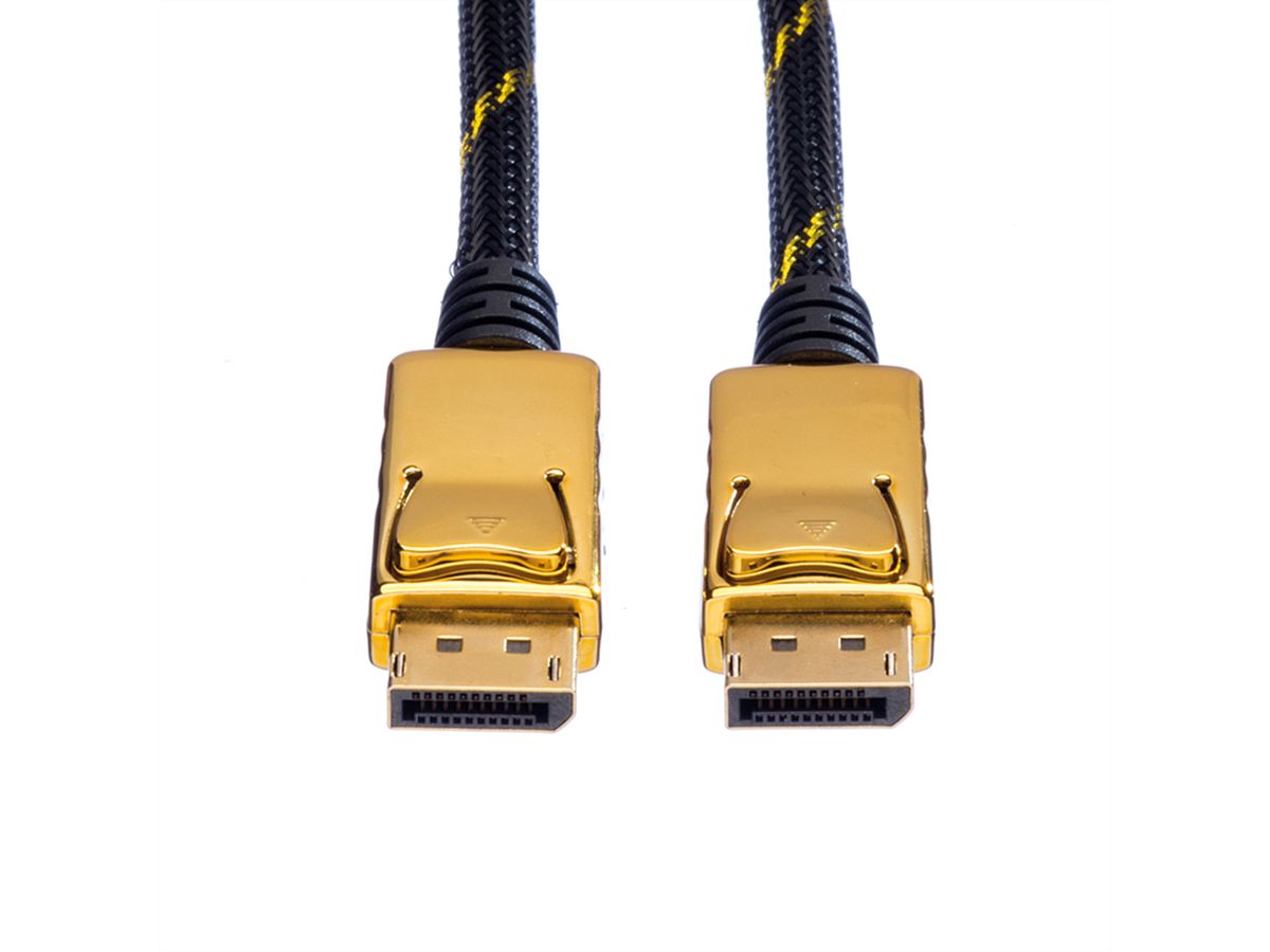 ROLINE GOLD DisplayPort Kabel, DP ST - ST, 5 m