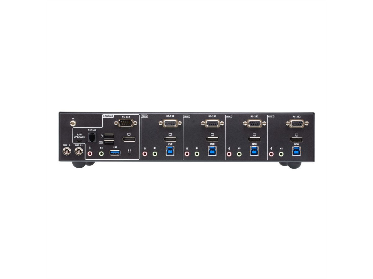 ATEN CS1924ATC 4-Port USB 3.0 4K DisplayPort KVM Switch für ATC