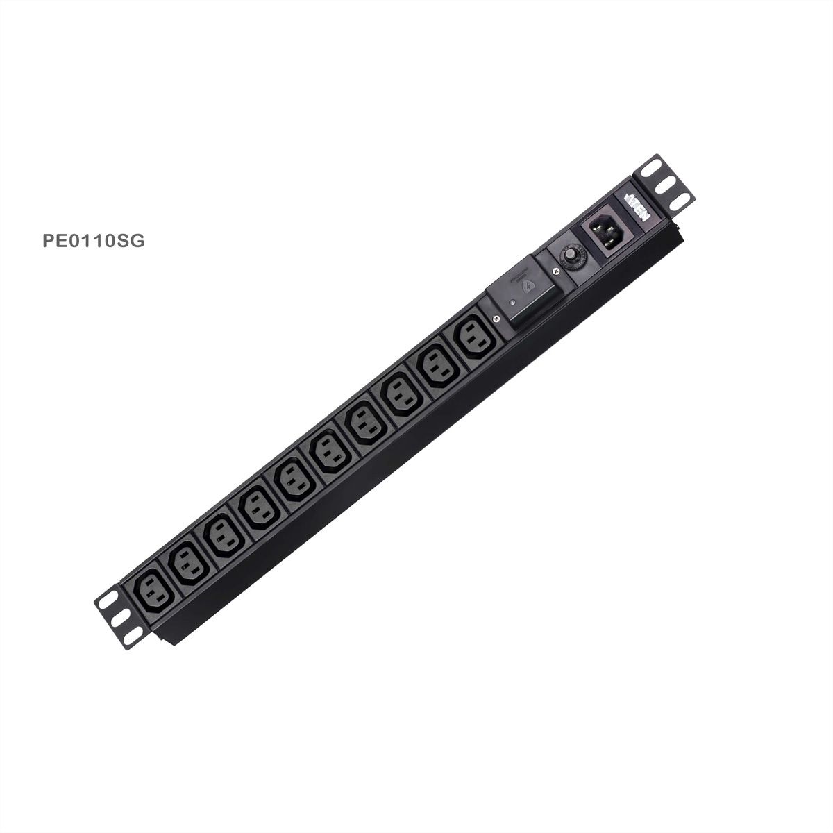 ATEN PE0110SG 1U 10A Basic PDU 10 Port