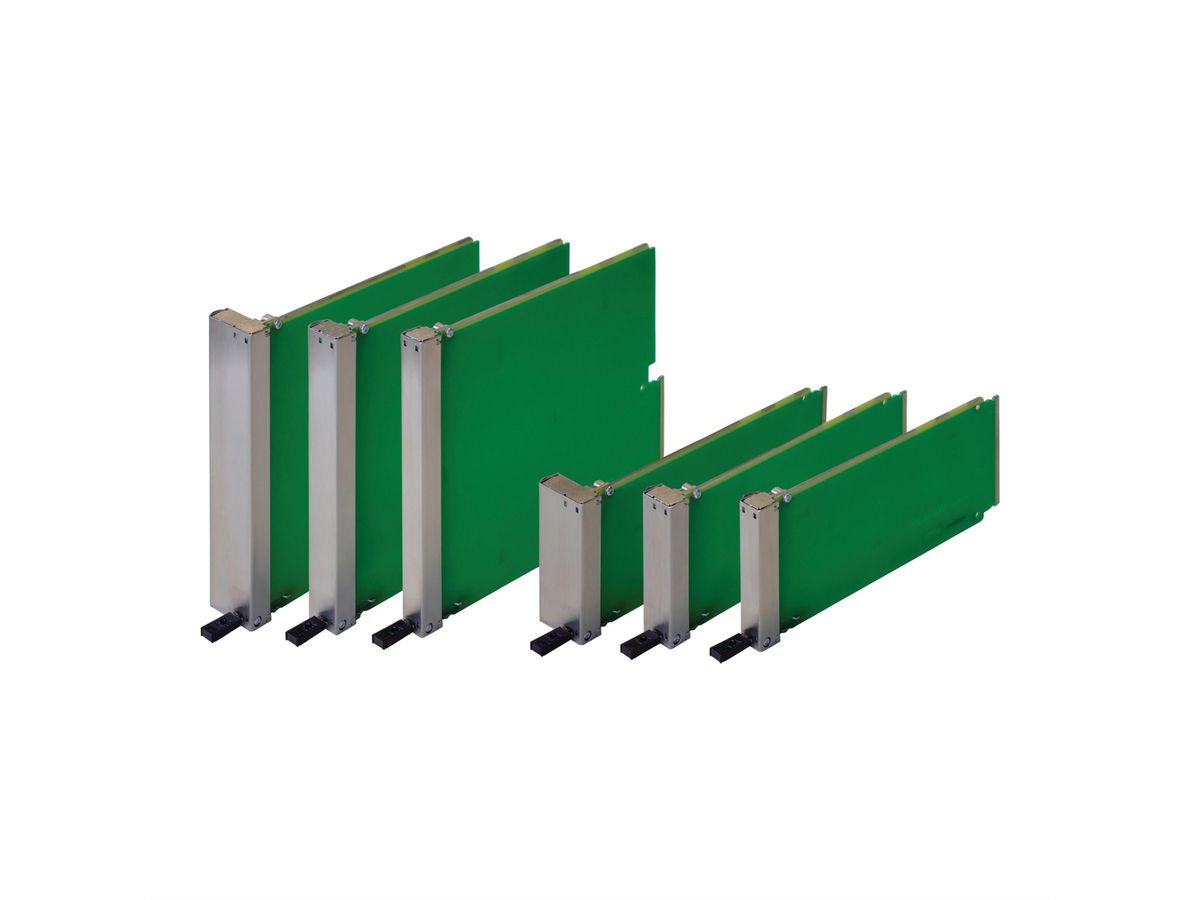 SCHROFF Frontplatten für Modul mit Pull-Griff-Mechanik, PIGMG AMC.0 R2.0RC1.2 - FRONTPLATTE FS D ALU