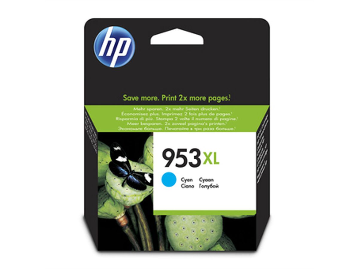 F6U16AE, Nr. 953XL, Druckpatrone, cyan für HP-OfficeJet Pro 8210 / 8218