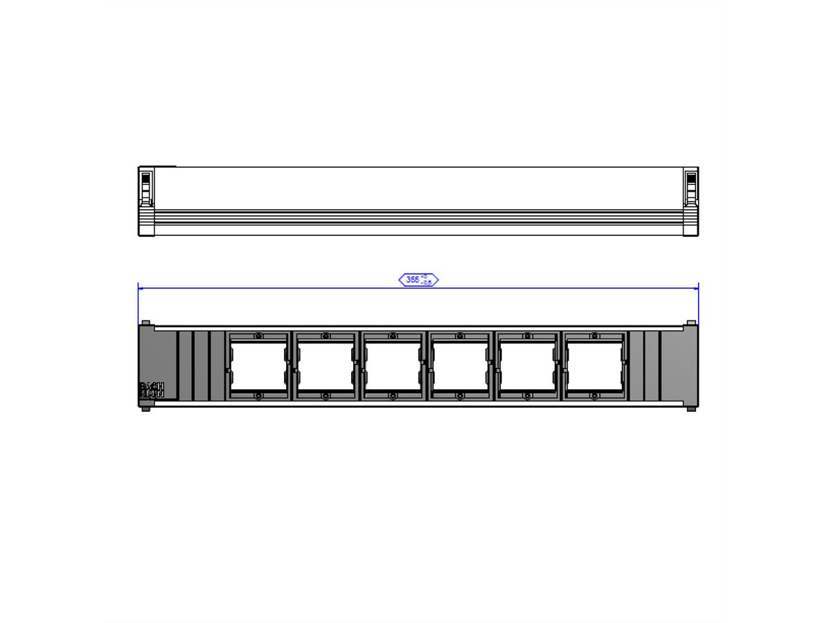 BACHMANN CONI 6x CM, leer ohne Stromanschluss