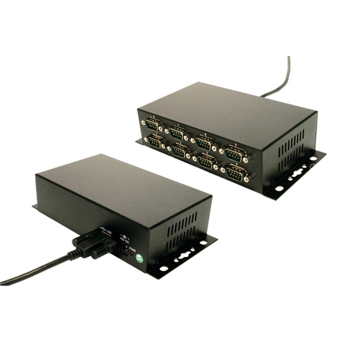 EXSYS EX-1338HMV USB zu 8x seriell RS232 verschraubbar