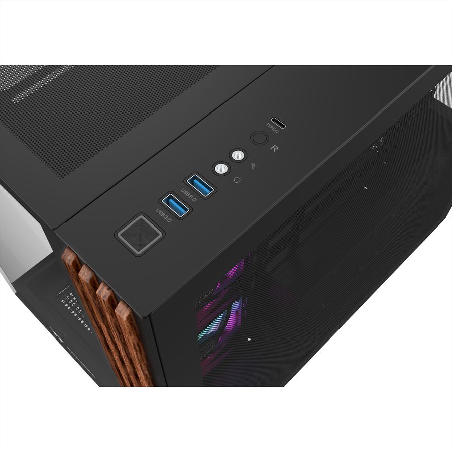 Thermaltake View 380 WS ARGB Mid Tower Gehäuse, schwarz
