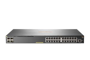 Hewlett Packard Enterprise Aruba 2930F 24G PoE+ 4SFP Managed L3 Gigabit Ethernet (10/100/1000) Grau 1U Power over Ethernet (PoE)