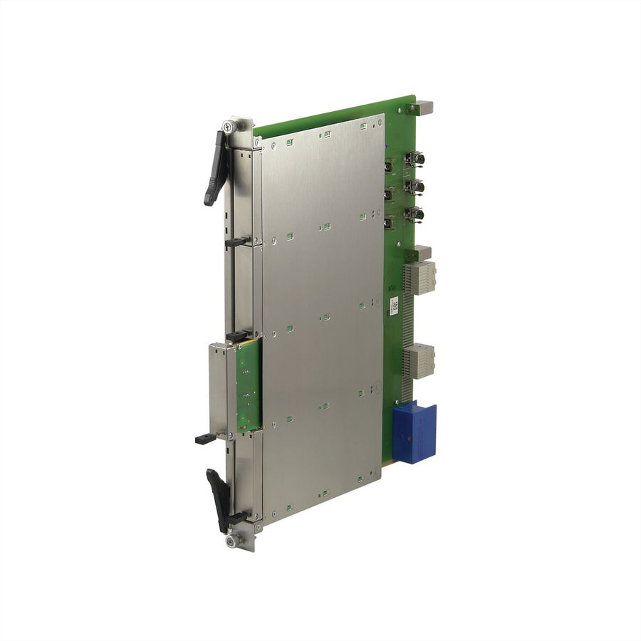 SCHROFF Carrier-Mechanik für Mid-size-AdvancedMC-Module, mit AdvancedTCA-IEA-Griff, Komplettbausatz