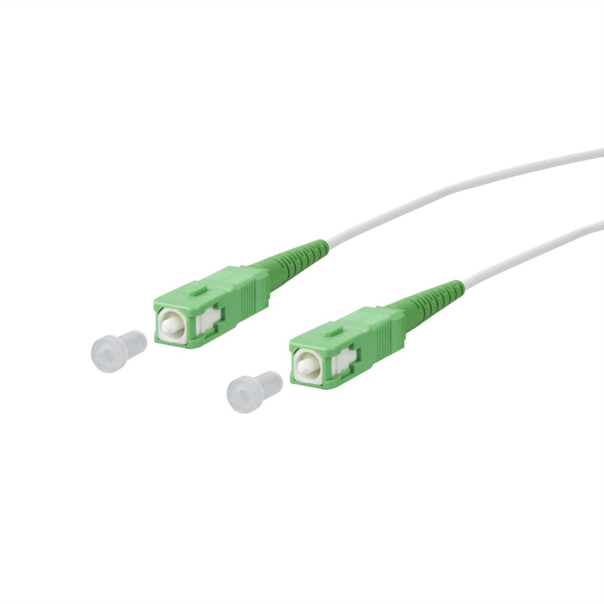 METZ CONNECT OpDAT Patchkabel, SC-S APC/SC-S APC OS2, 15 m
