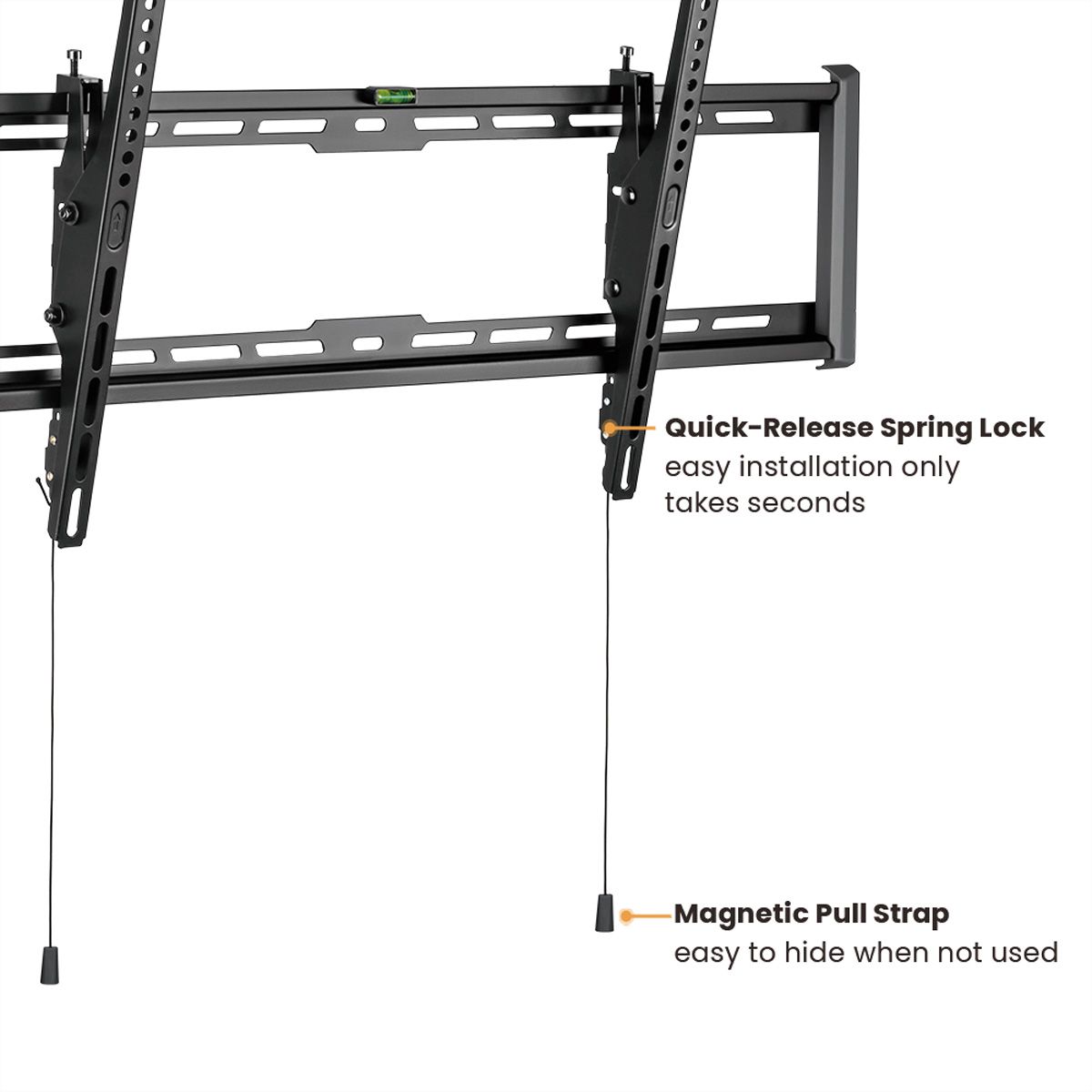 VALUE TV-Wandhalterung, neigbar, 43-90 Zoll, bis 75 kg