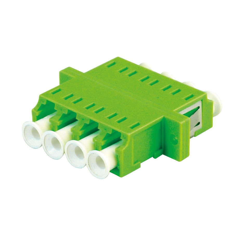 ROLINE LWL-Kupplung LC vierfach, Multimode, OM5, Z