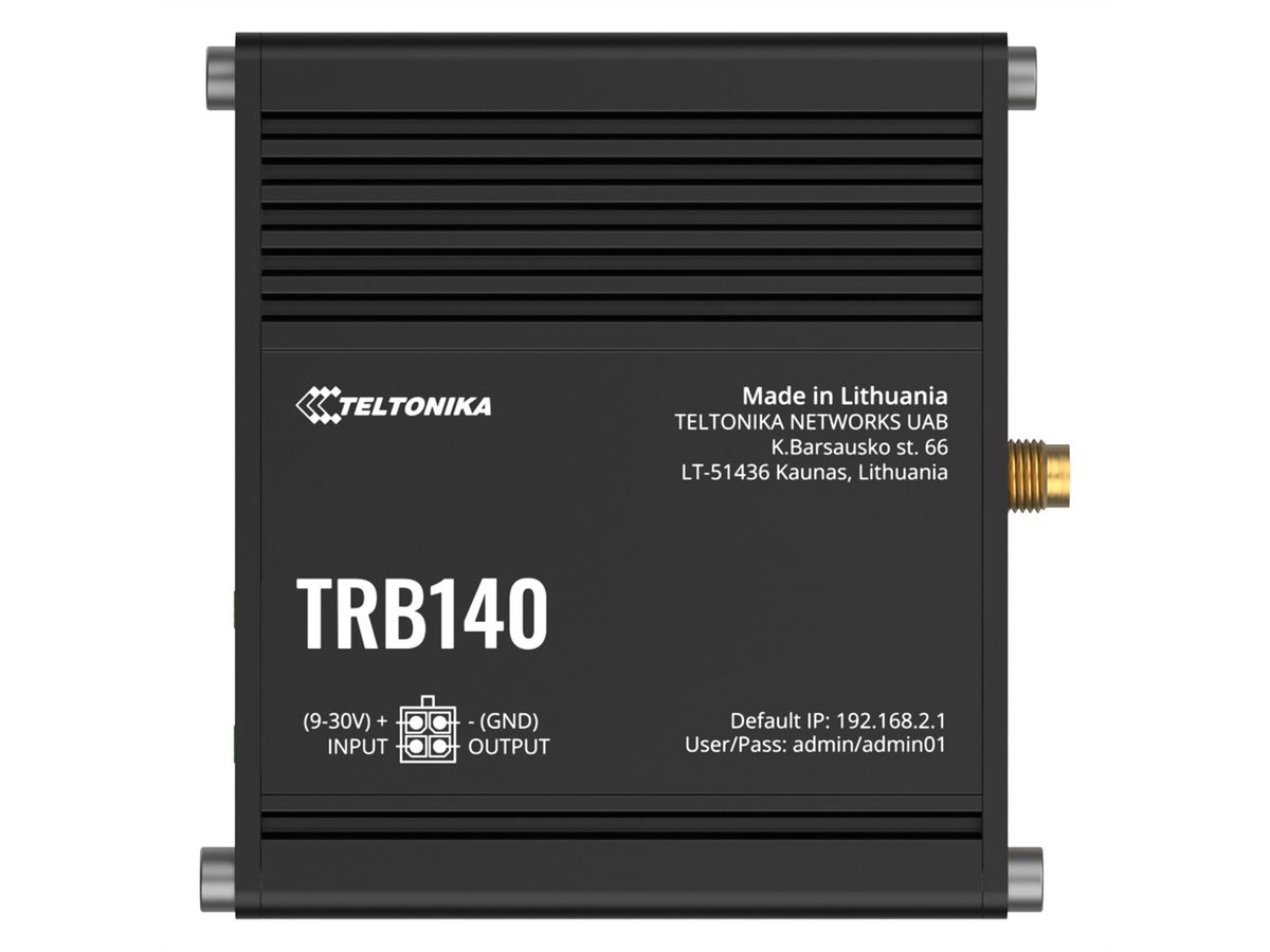 TELTONIKA TRB140 LTE/4G/3G/2G rugged Industrie Gateway