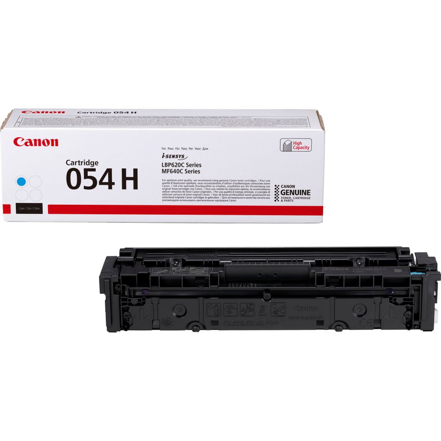 Canon 054 H High Yield Toner-Cartridge, Cyan