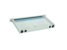 TELEGÄRTNER BASIS eco LWL-Panel mit Kupplungen, 24x LC Duplex, blau, OS2