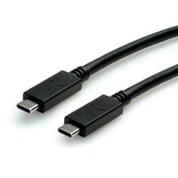 STANDARD USB 3.2 Gen 2 Kabel, Emark, USB C-C, ST/ST, 10Gbit/s, 100W, schwarz, 0,5 m