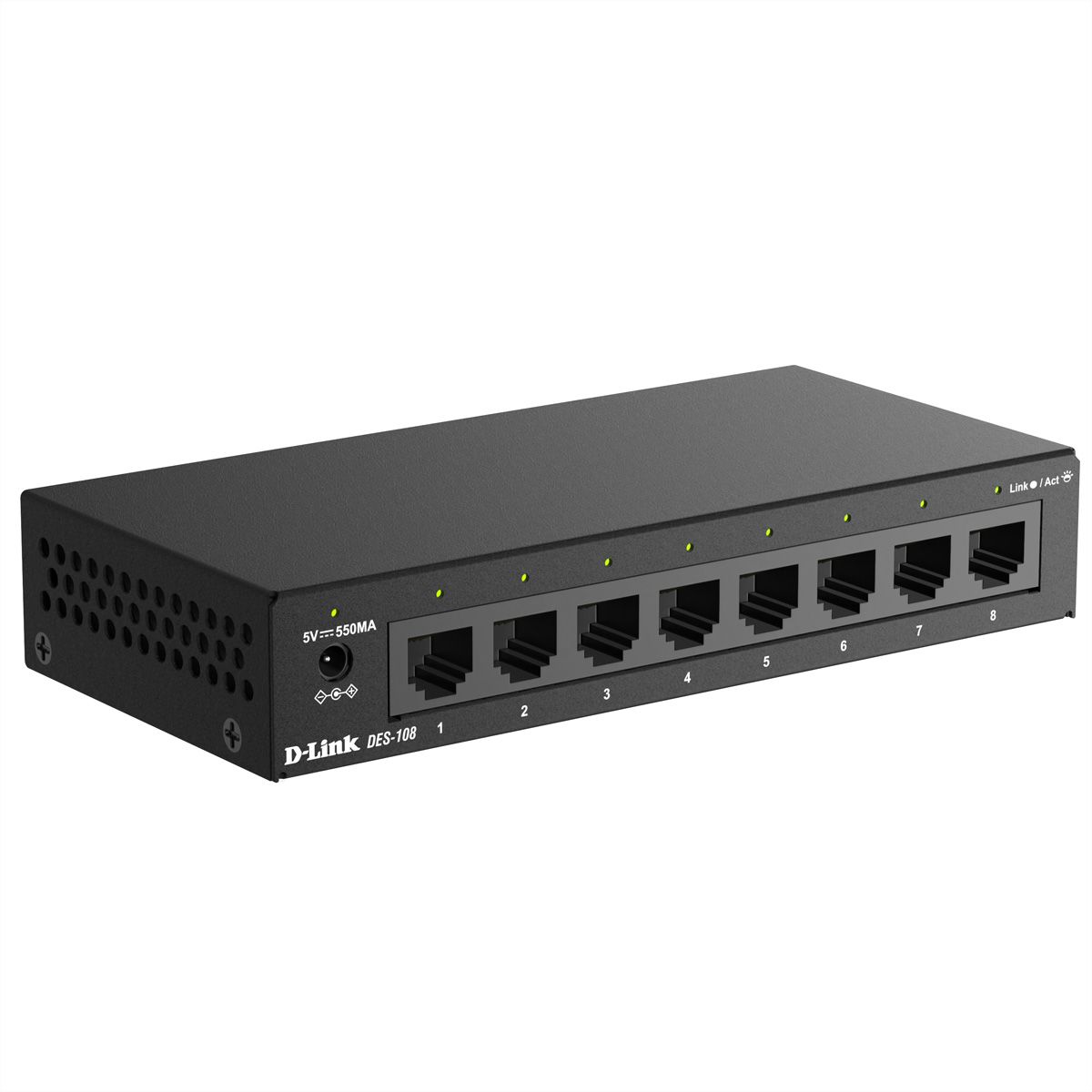 D-Link DES-108/V/E 8-Port Switch