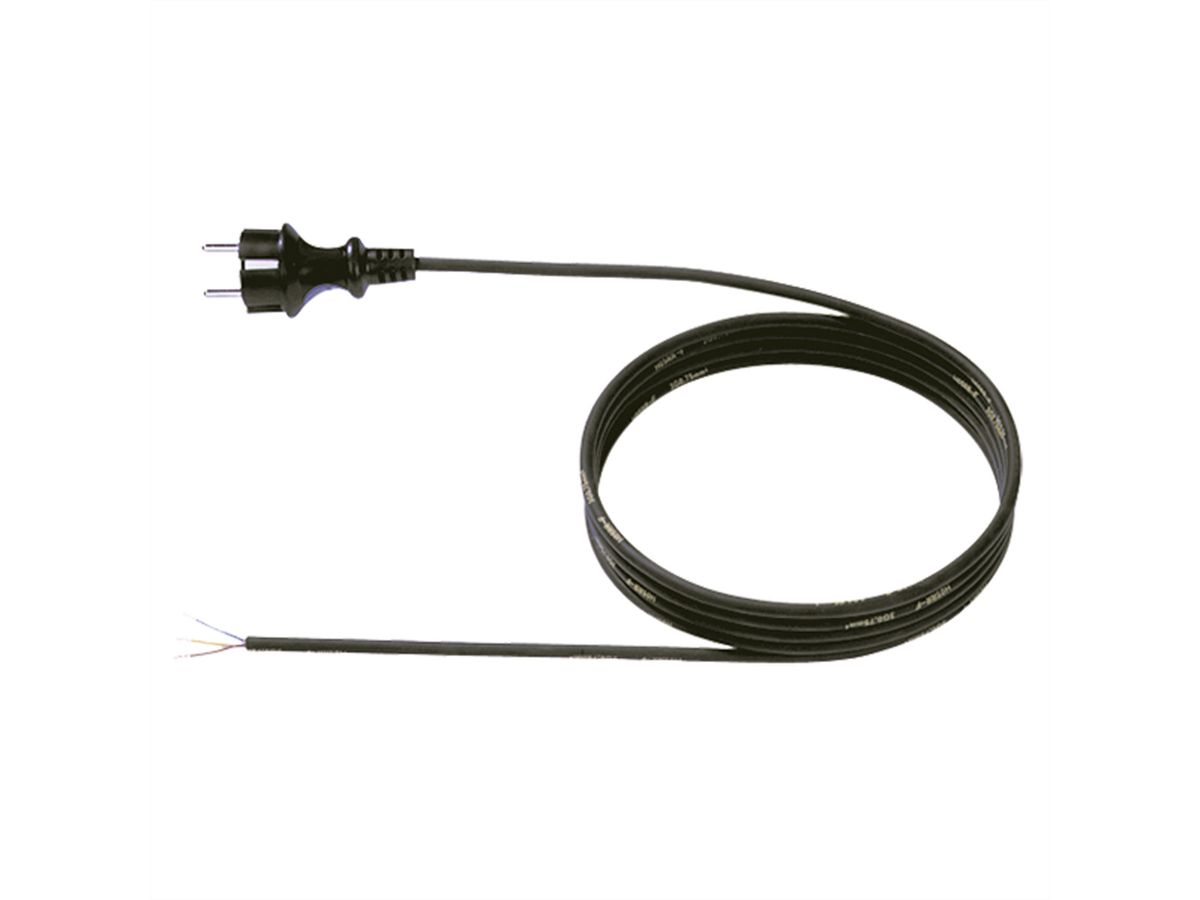 BACHMANN Neopren-Zuleitung 3G2,50 3m, H07RN-F 3G2.50 schwarz 32/AEH