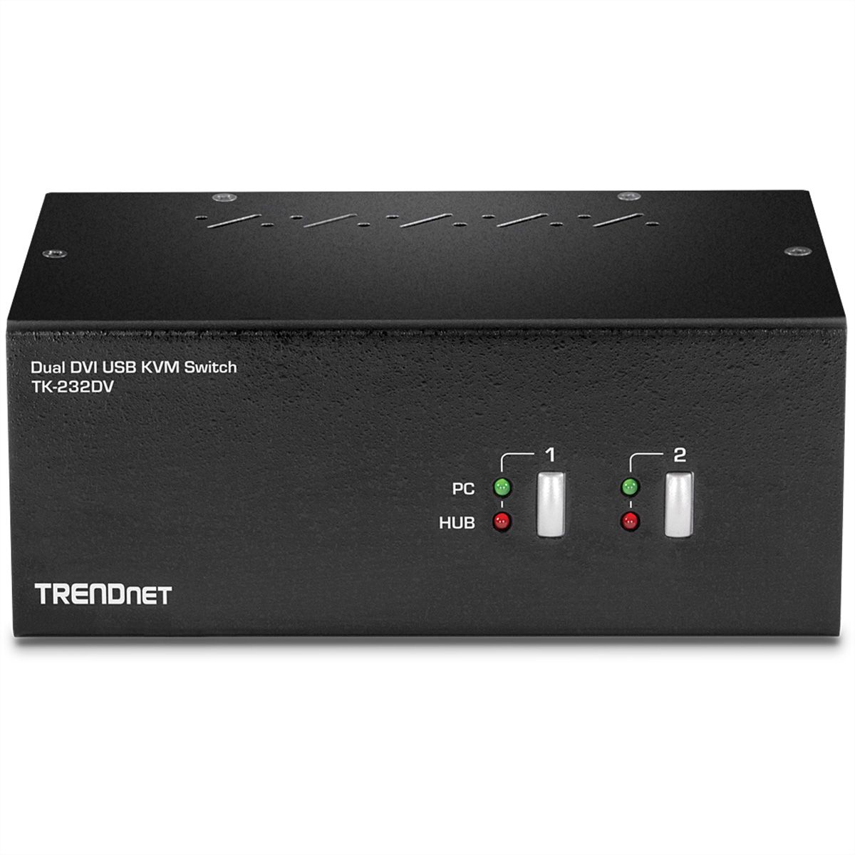 TRENDnet TK-232DV DVI KVM Switch 2-Port Dual Monitor