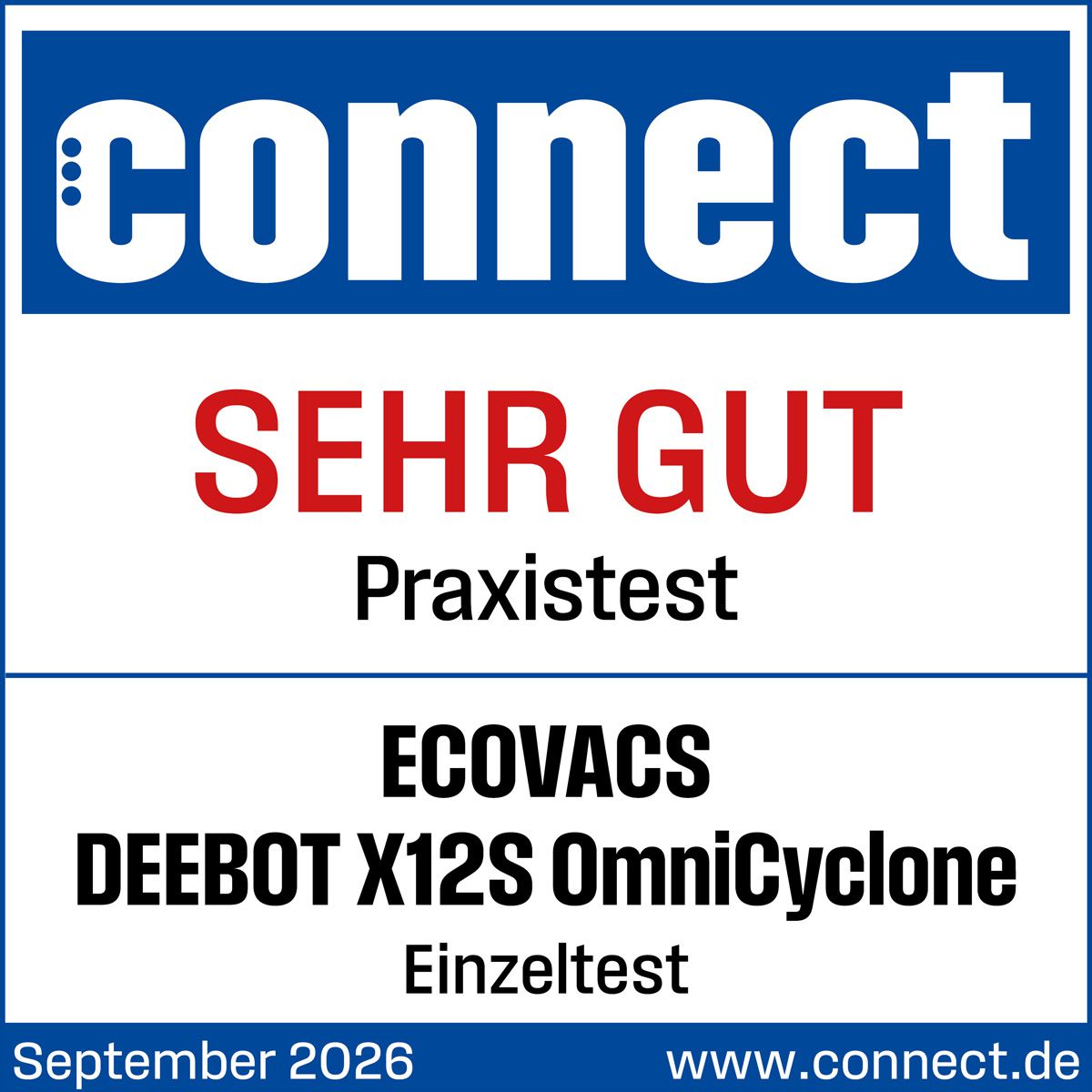 Ecovacs Saugroboter DEEBOT X12S OmniCyclone