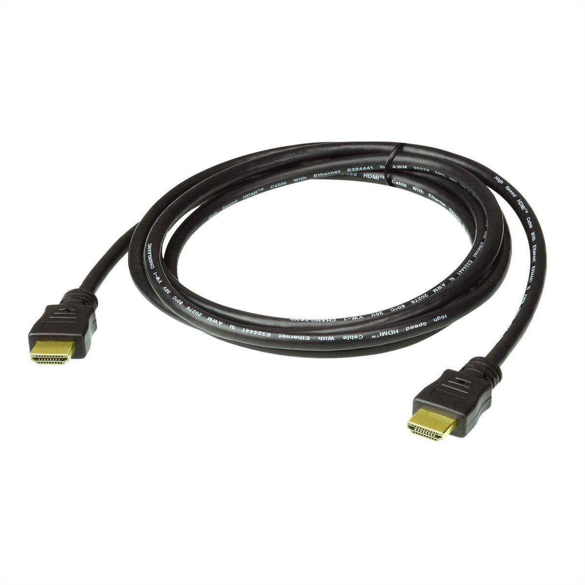 ATEN 2L-7D05H High Speed HDMI Kabel mit Ethernet, schwarz, 5 m