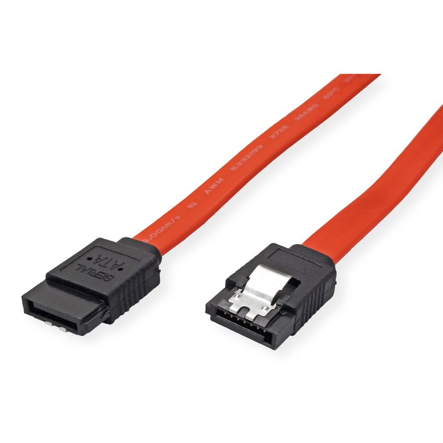 VALUE Internes SATA 6.0 Gbit/s HDD-Kabel, mit Schnappverschluss, 0,5 m