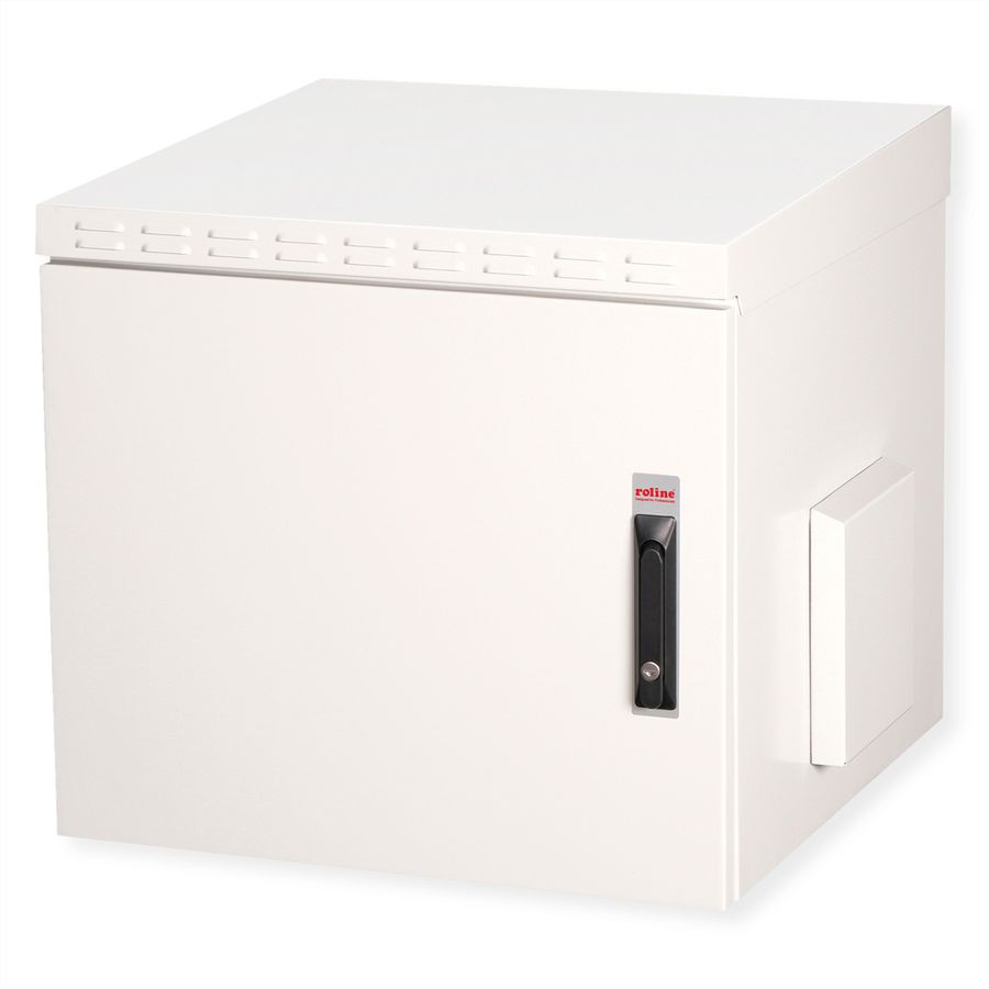 ROLINE 19-Zoll Wandgehäuse Pro 9 HE, 600x600 BxT IP55 outdoor grau