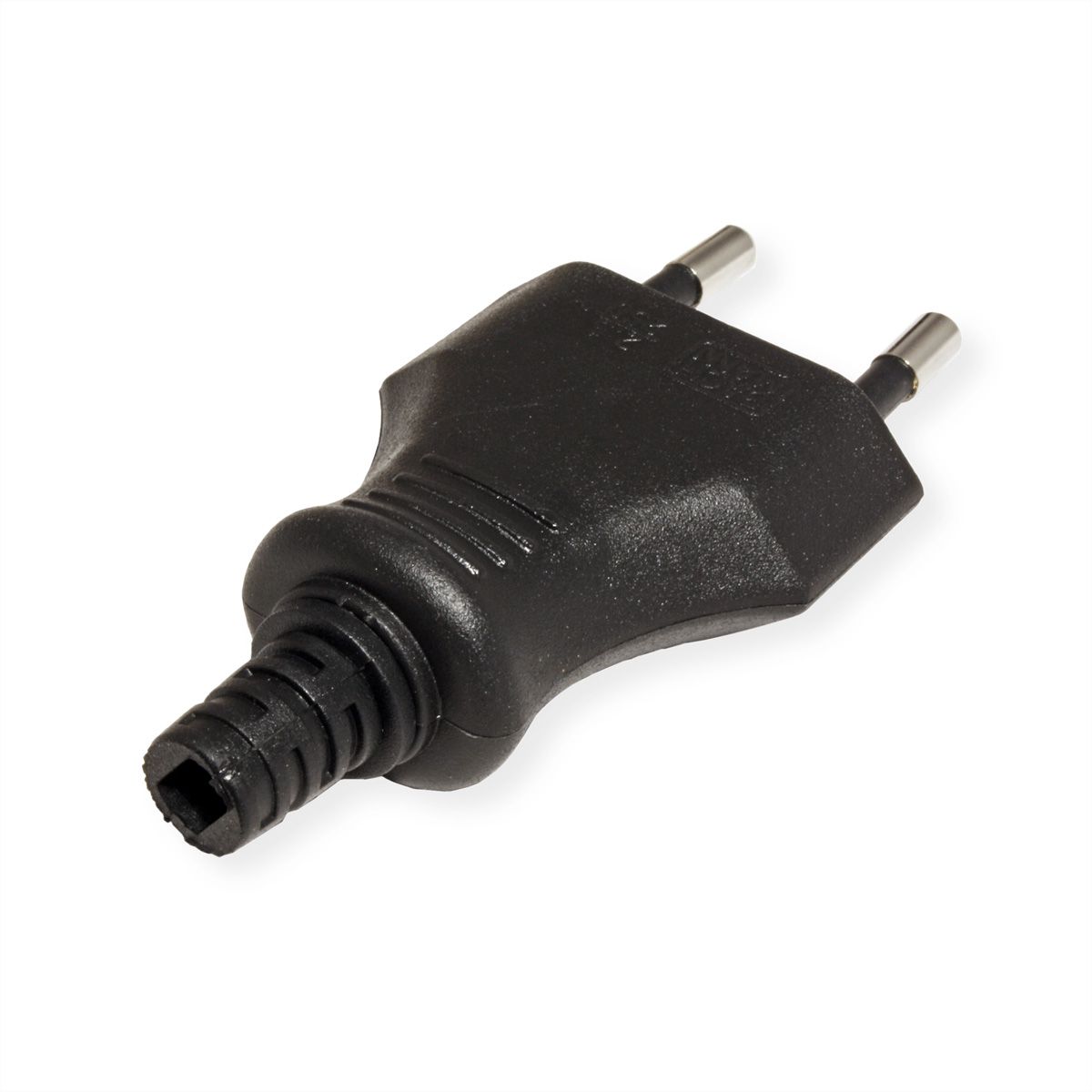 BACHMANN Euroflachstecker 2,5A/250VAC, Montage, schwarz