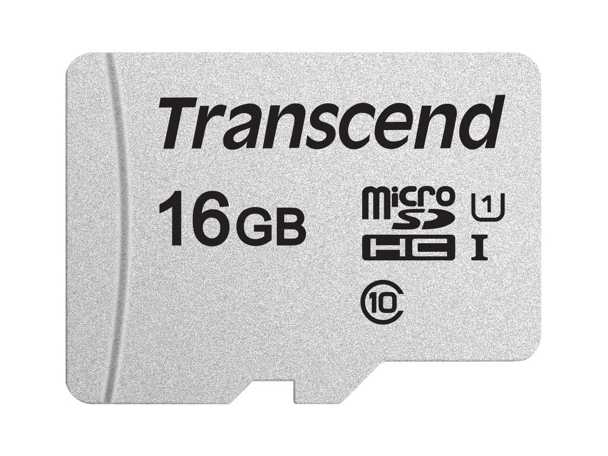 Transcend TS16GUSD300S Speicherkarte 16 GB MicroSDHC NAND Klasse 10