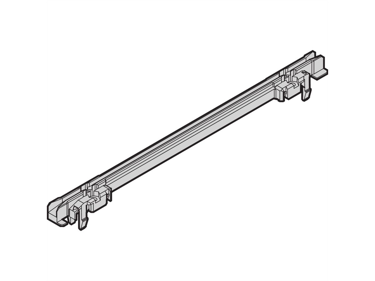 SCHROFF FUEHRUNGSSCH.STD UNI 280T 2MM (10STK), Führungsschiene Typ Standard, PC