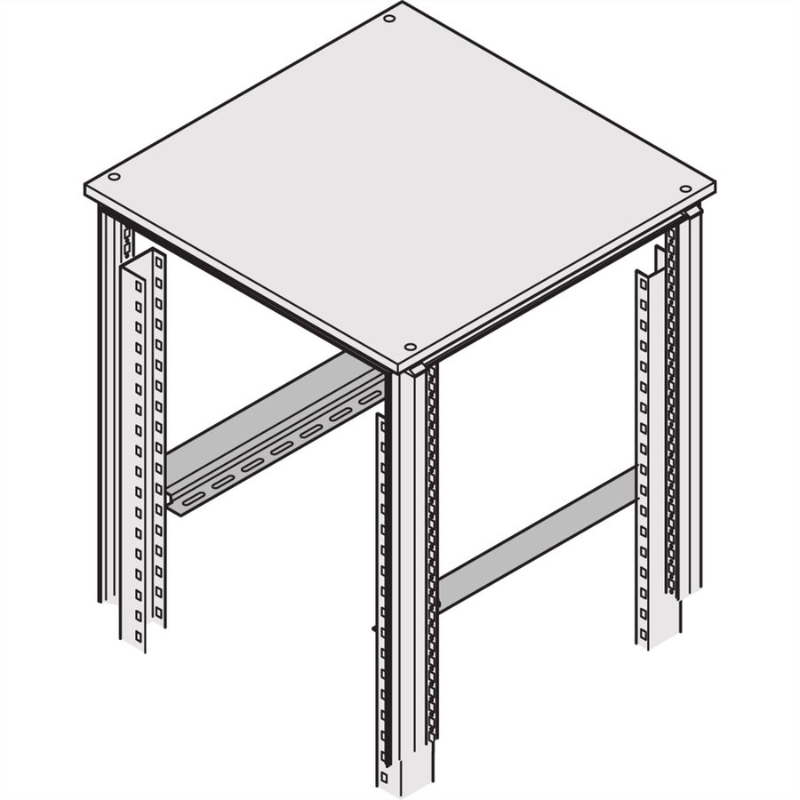 SCHROFF Gleitschiene 25 kg - GLEITSCHIENEN SATZ 900T 2STK