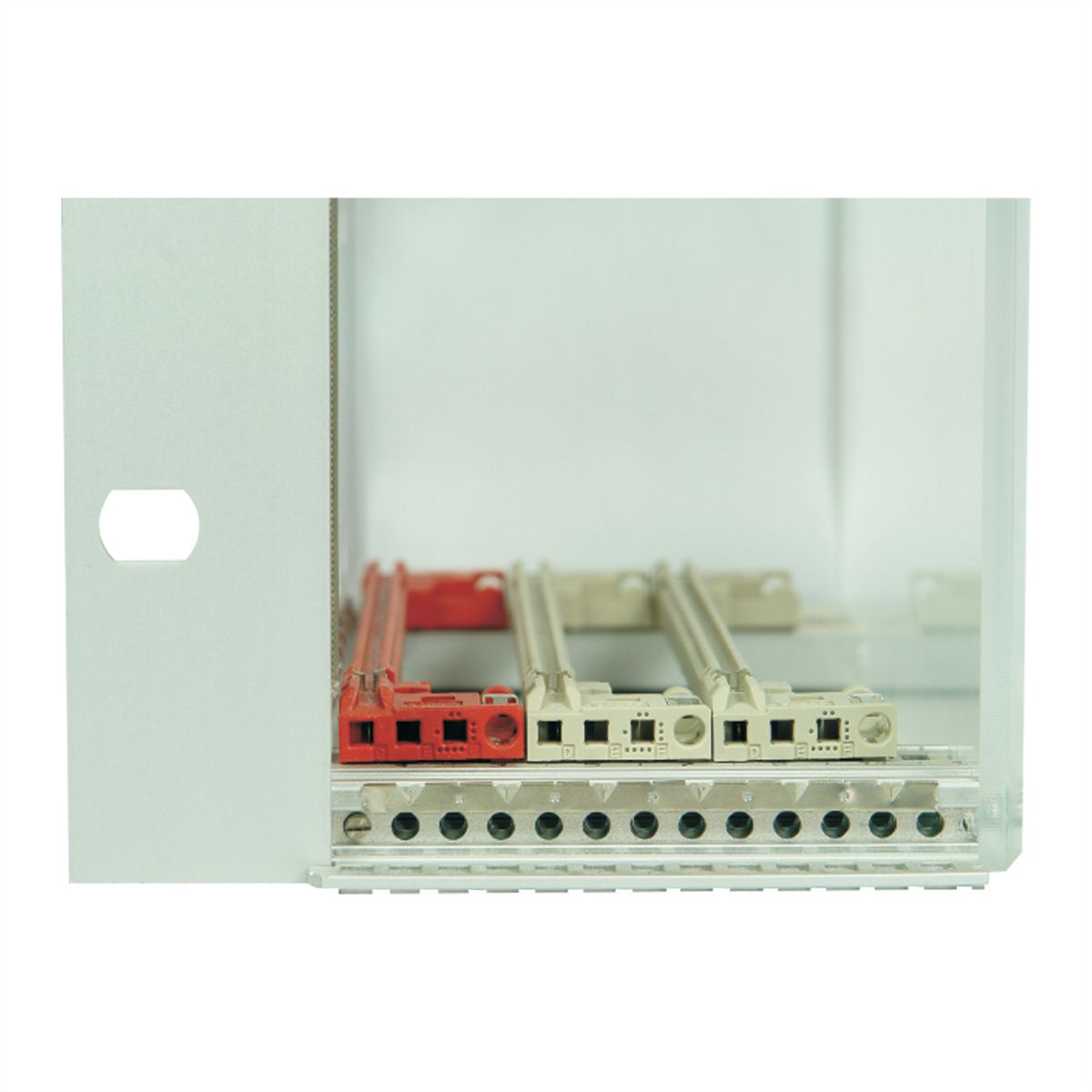 SCHROFF FUEHRUNGSSCH.SET 280T 2.5MM ROT 10STK
