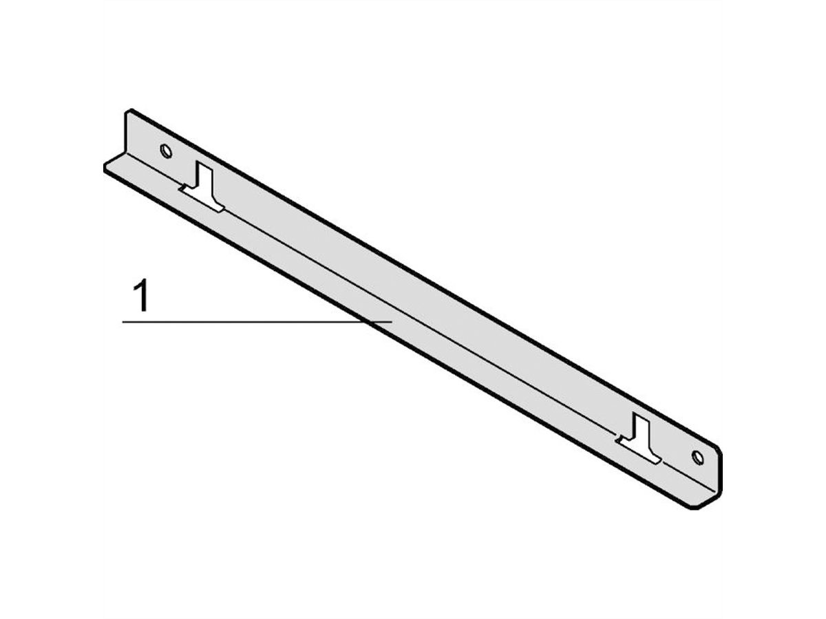 SCHROFF Luftleitblech für Filler-Module ECO mit starrem Griff - LUFTLEITBL.ECO FILLER C 10ST