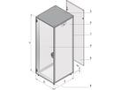 SCHROFF NOVASTAR 19"-Schrank,  38HE 553x800mm, Heavy-Duty