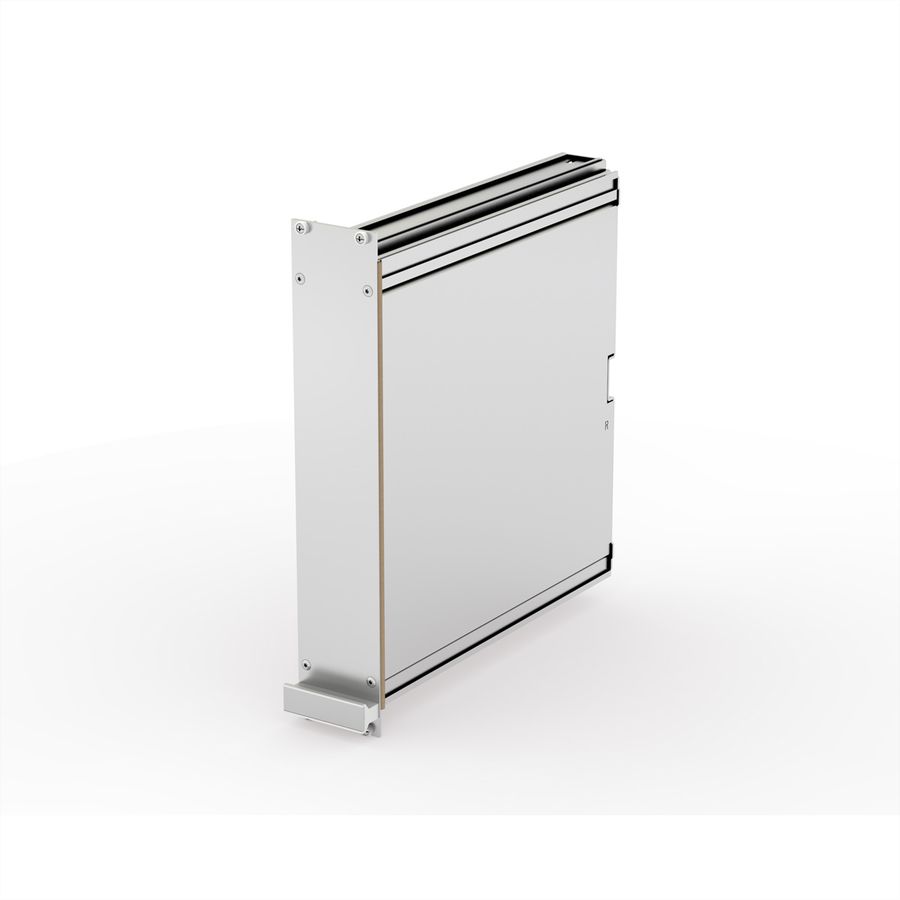 SCHROFF Kassetten PRO 6 HE-Bausätze, Frontplatte geschirmt (Textildichtung) - KAS S1 OP EMV 6HE 10TE 227T