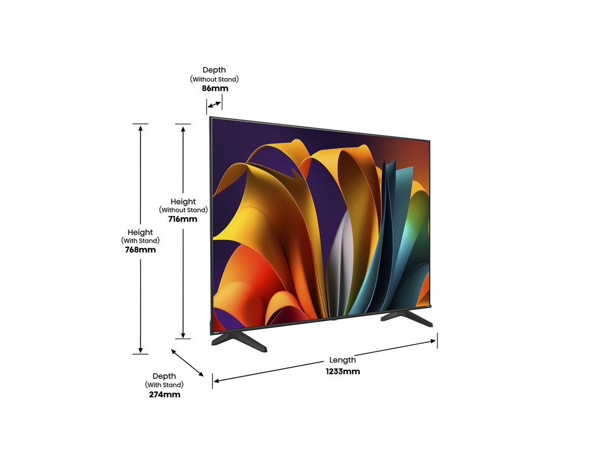 Hisense TV 55A6N, 55", 4K, UHD