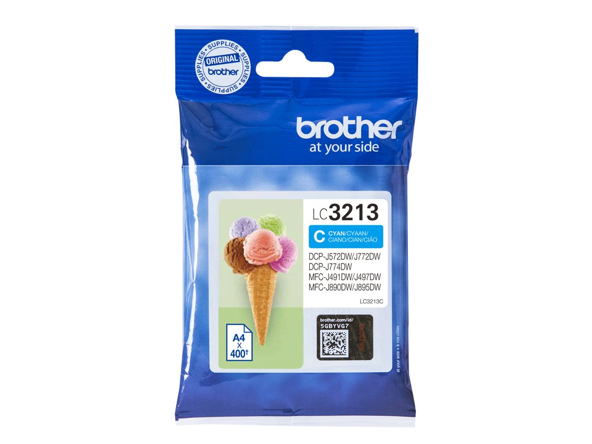 Brother LC3213C Druckerpatrone 1 Stück(e) Original Cyan