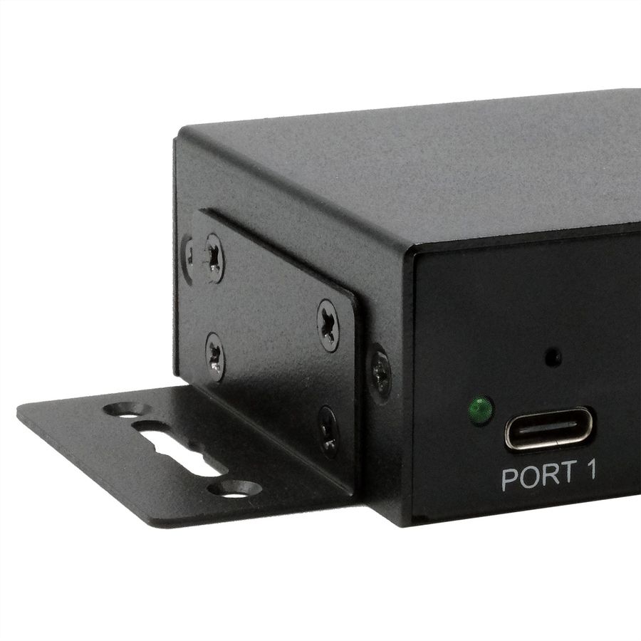 EXSYS EX-12293HMS 4 Port USB 3.2 Metall HUB 3x C- und 1x A-Anschlüsse