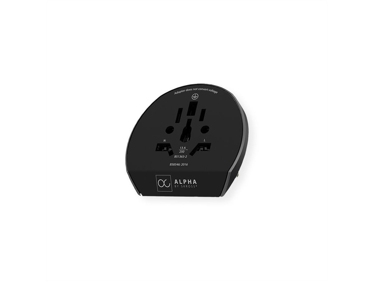 Skross Alpha Universal Reiseadapter, Weltweit