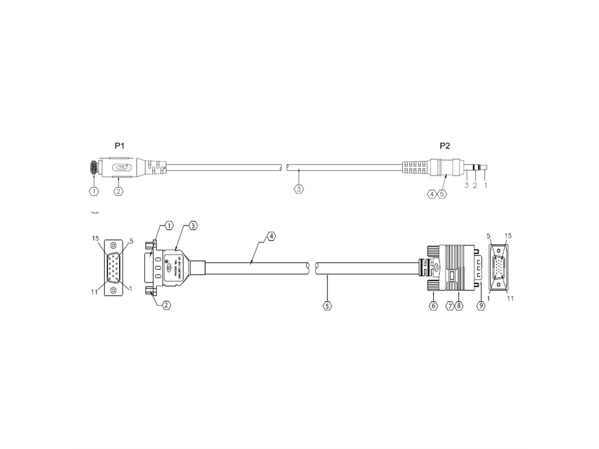 BACHMANN Custom Modul VGA mit 3,5mm