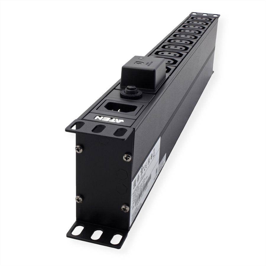 ATEN PE0118SG 1U 10A 18-Port Basic PDU mit Überspannungsschutz