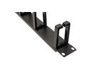 VALUE 19"-Frontplatte, h/v Kabelführung, Typ C, schwarz