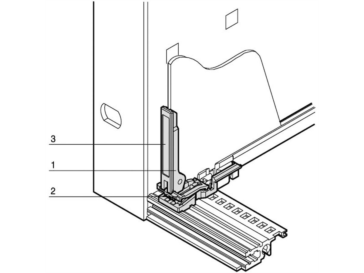 SCHROFF Beschriftungsstreifen - BESCHRIFT.STREIF.31X4MM 438X